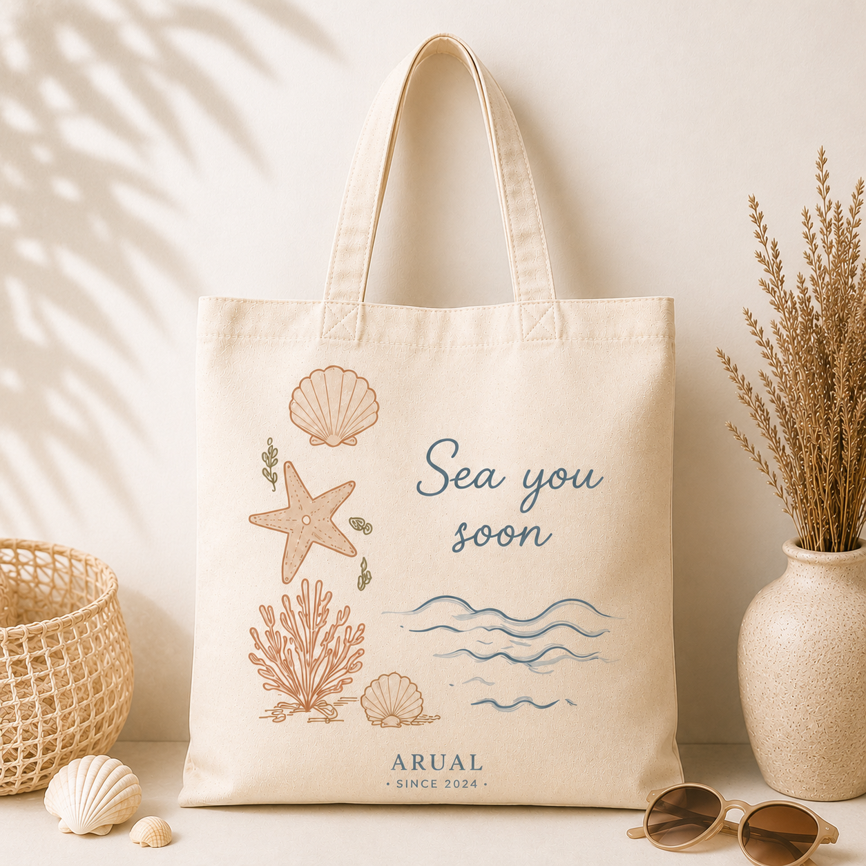 Tote bag “Sea you soon”