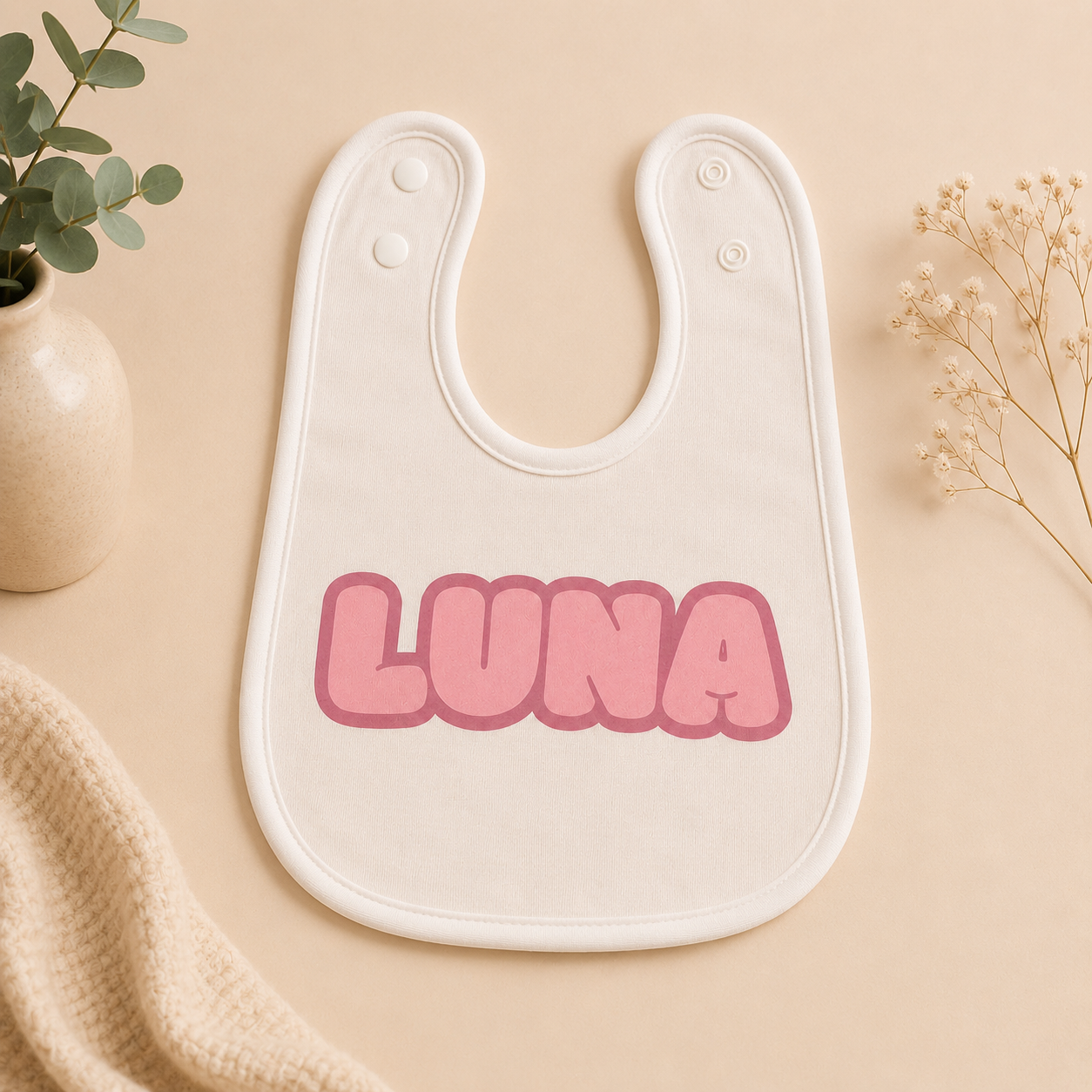 Pechito para bebé personalizado