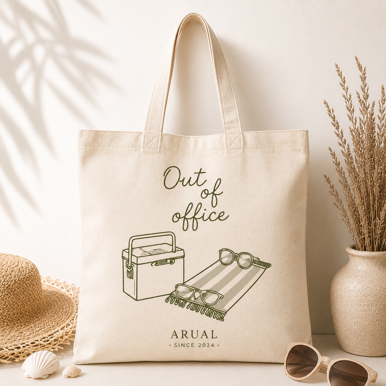 Tote bag “Out of office”