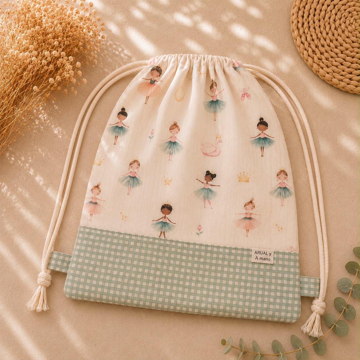 Mochila saco Bailarinas